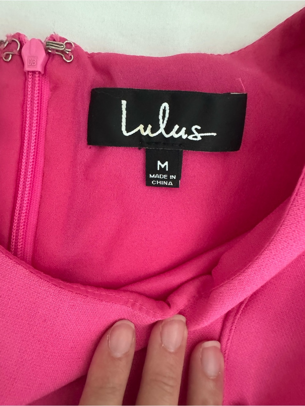 Lulu's Hot Pink One-Shoulder Ruffle Mini Dress - Picture 5 of 6